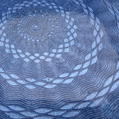 1942年 英国ヴィンテージ ブルーギロシェエナメル 純銀製 ピルケース Cohen&Charles